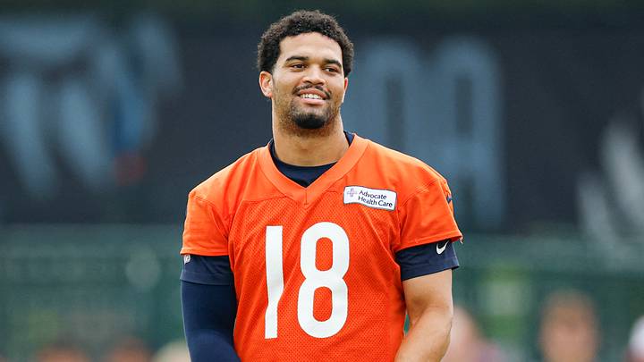 Chicago Bears quarterback Caleb Williams