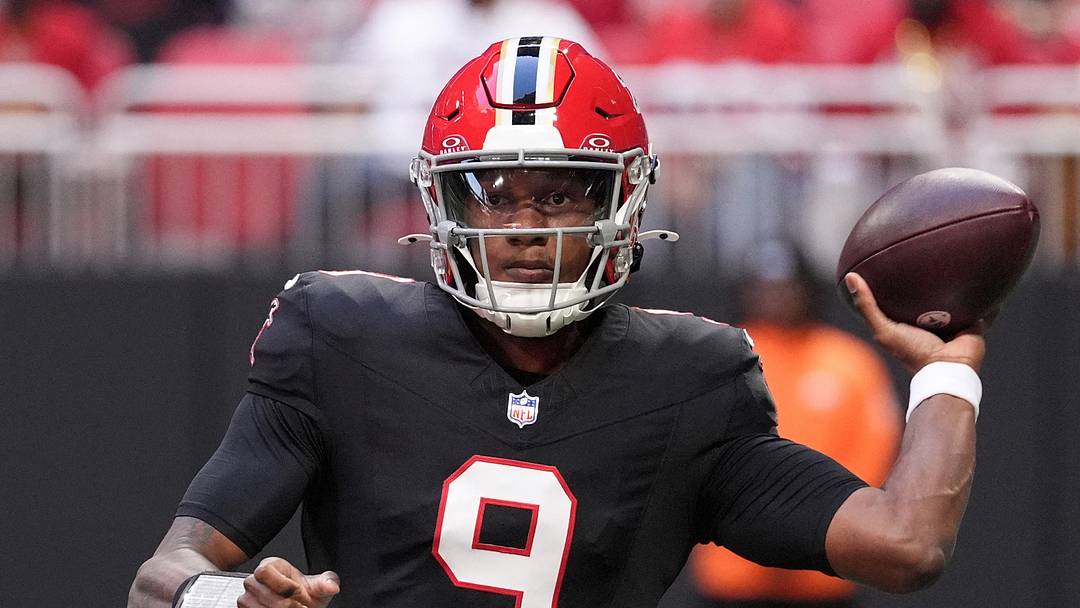 Atlanta Falcons quarterback Michael Penix Jr. has the fourth-highest passer rating in the NFL among QBs with at least five starts. Atlanta Falcons quarterback Michael Penix Jr. has the fourth-highest passer rating in the NFL among QBs with at least five starts.