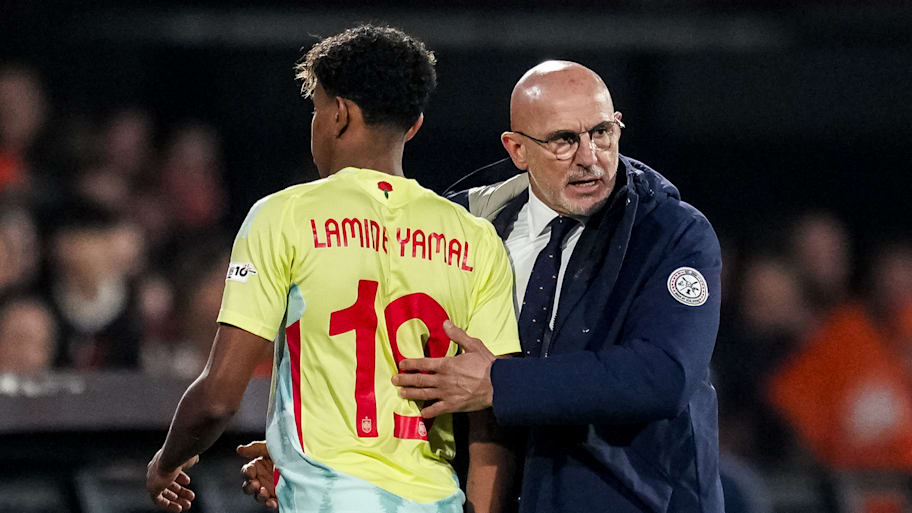 Lamine Yamal, Luis de la Fuente