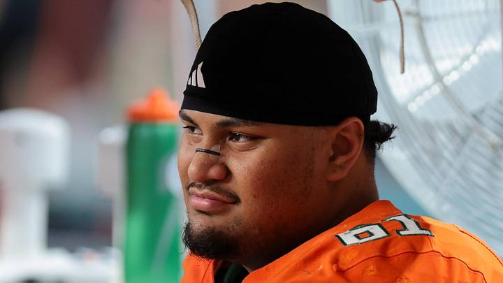 Miami Hurricanes - offensive lineman Francis Mauigoa
