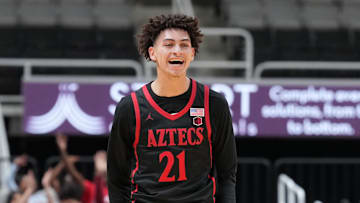 San Diego State Aztecs guard Miles Byrd.