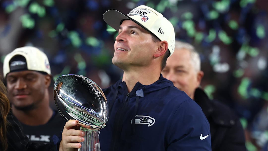 Seattle Seahawks head coach Mike Macdonald