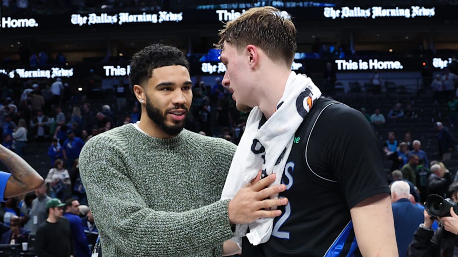 Jayson Tatum and Cooper Flagg