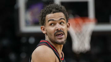 Trae Young #11 of the Atlanta Hawks