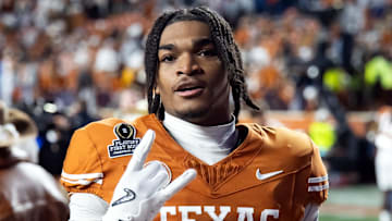 Dec 21, 2024; Austin, Texas, USA; Texas Longhorns defensive back Wardell Mack (27) against the Clemson Tigers during the CFP National playoff first round.