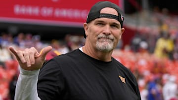 Washington Commanders head coach Dan Quinn