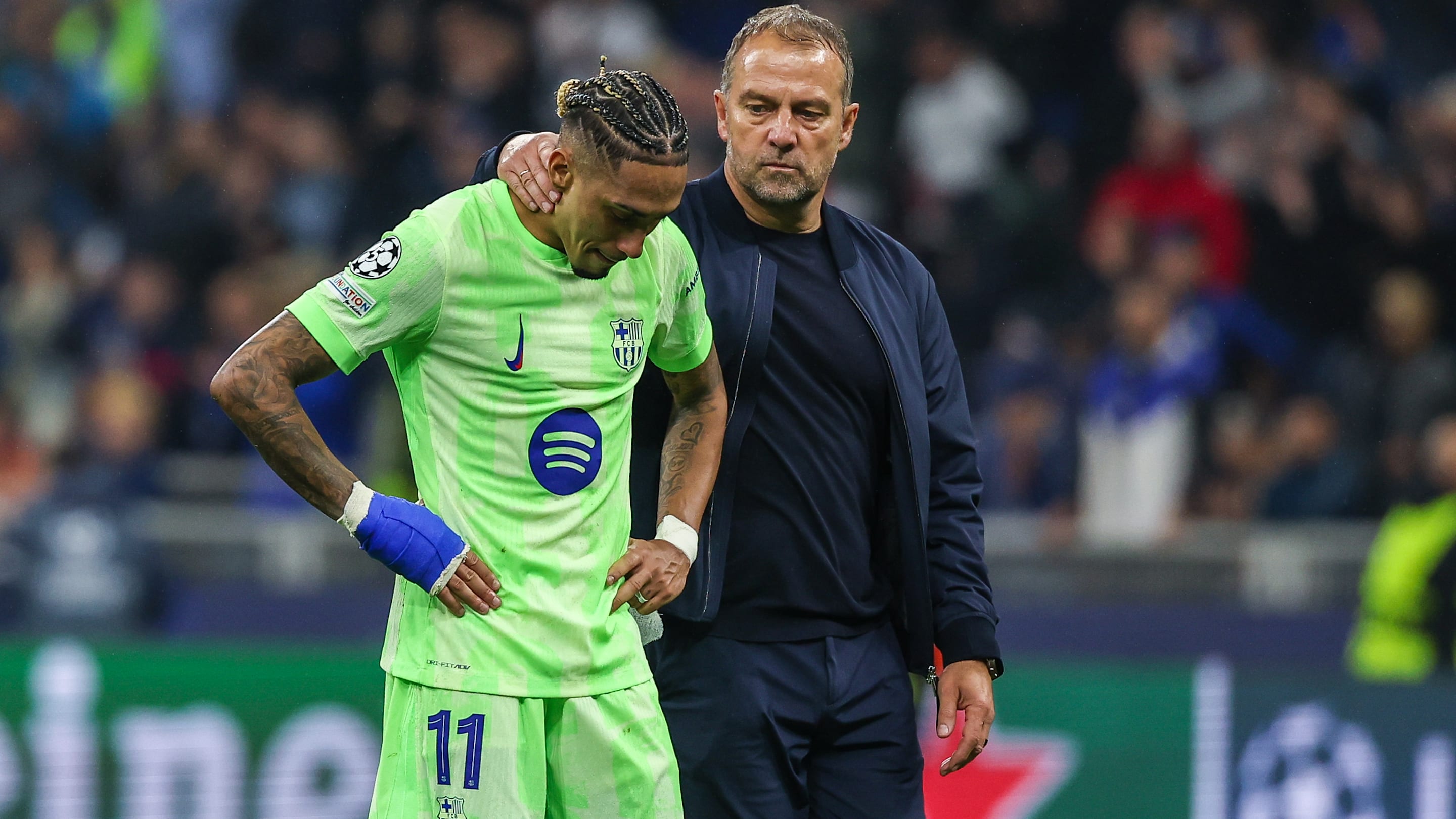 FC Barcelone : "Une grosse blague", Hansi Flick enrage sur le XI FIFA de l'année et l'absence de Raphinha