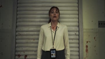 Maika Monroe in LONGLEGS, courtesy of NEON