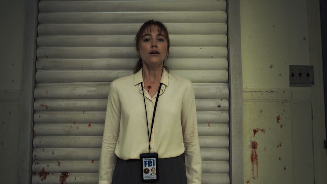 Maika Monroe in LONGLEGS, courtesy of NEON Maika Monroe in LONGLEGS, courtesy of NEON