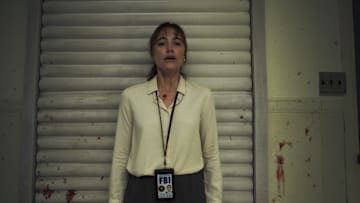 Maika Monroe in LONGLEGS, courtesy of NEON