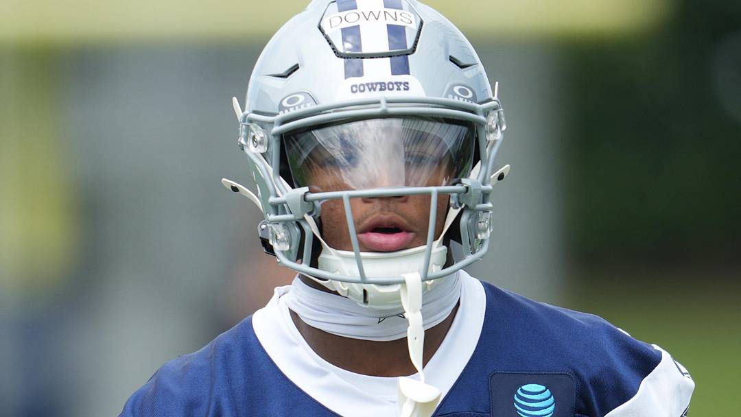 Dallas Cowboys defensive back Caleb Downs 
