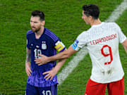 Lionel Messi et Robert Lewandowski, face à face à l'international