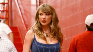 Taylor Swift at a Kansas City Chiefs game