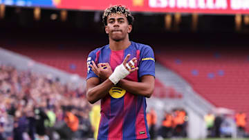 Lamine Yamal et le FC Barcelone affrontent l'Athletic Club de Bilbao en Liga