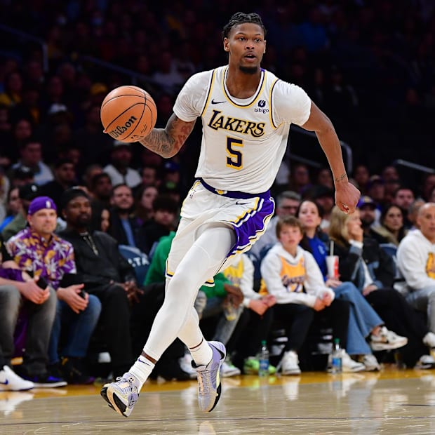  Los Angeles Lakers forward Cam Reddish