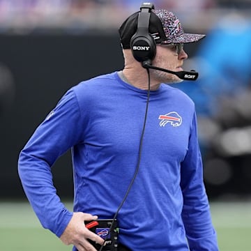 Buffalo Bills head coach Sean McDermott.