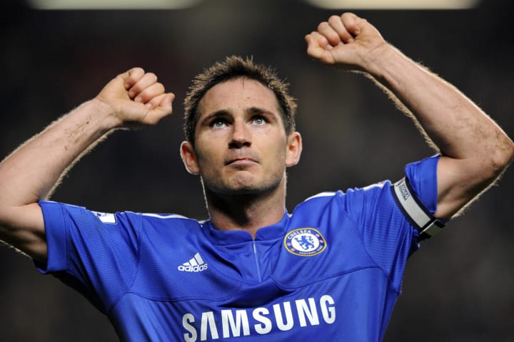 Chelsea's English midfielder Frank Lampa