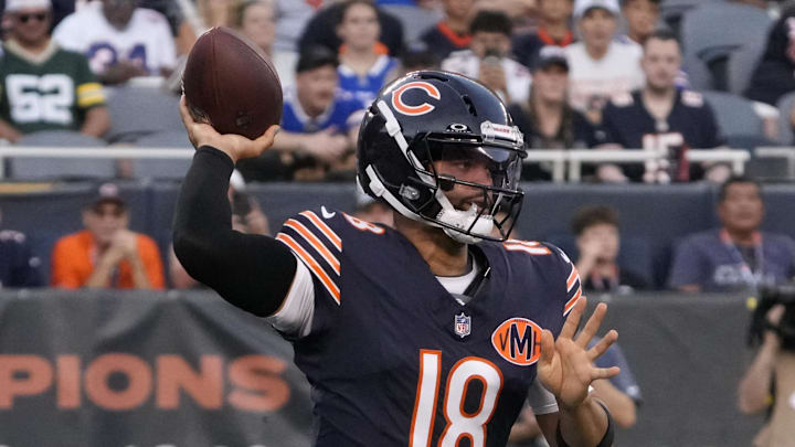 Caleb Williams has shown impressive progress in the Bears' sharp start to the preseason. Caleb Williams has shown impressive progress in the Bears' sharp start to the preseason.