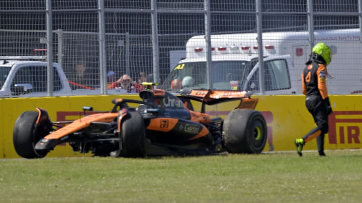 Lando Norris is 22 points behind McLaren teammate Oscar Piastri in the F1 drivers standings.