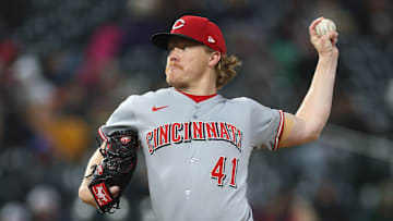 Cincinnati Reds pitcher Andrew Abbott