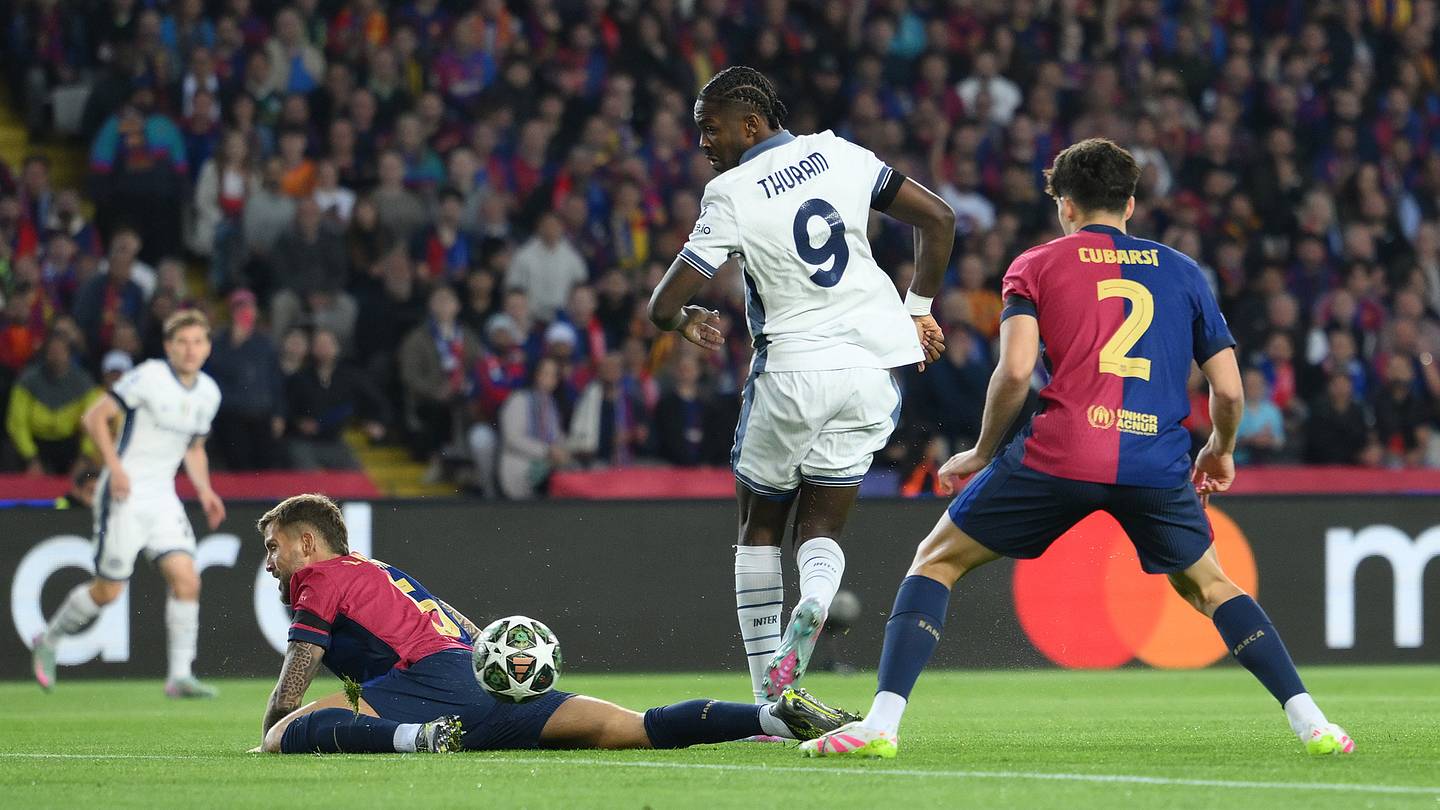 Marcus Thuram Stuns Barcelona With Record breaking Champions League Goal Marcus Thuram Stuns Barcelona With Record breaking Champions League Goal