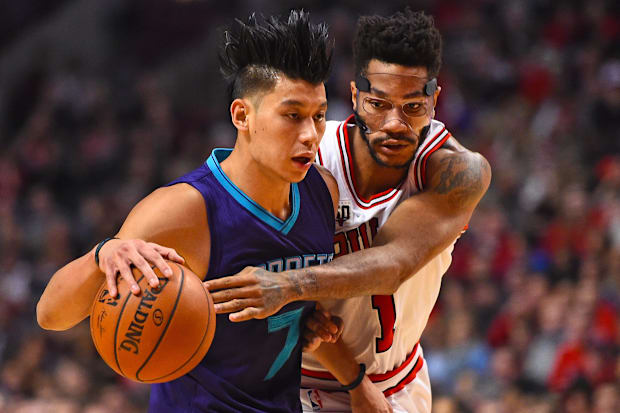 Jeremy lin derrick rose best sale
