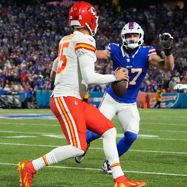 Kansas City Chiefs quarterback Patrick Mahomes