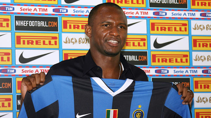 Patrick Vieira moved to Serie A after leaving Arsenal