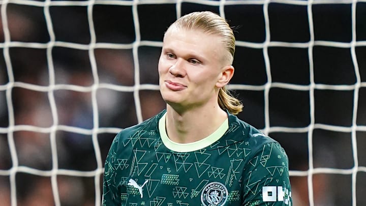 Erling Haaland a été muet face au Real Madrid en Ligue des Champions.