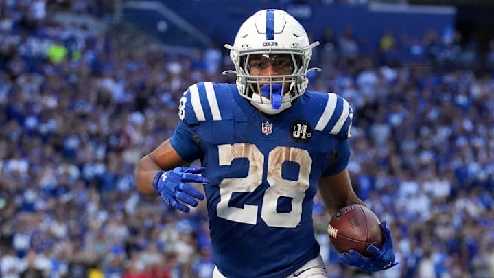Jonathan Taylor is the league's leading rusher through six weeks, and the Colts will need to lean on him in Los Angeles.