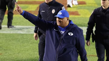 BYU Cougars head coach Kalani Sitake 