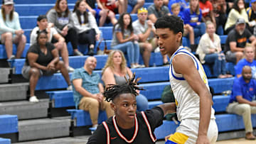 Palmetto High boys basketball player Evan Roberts