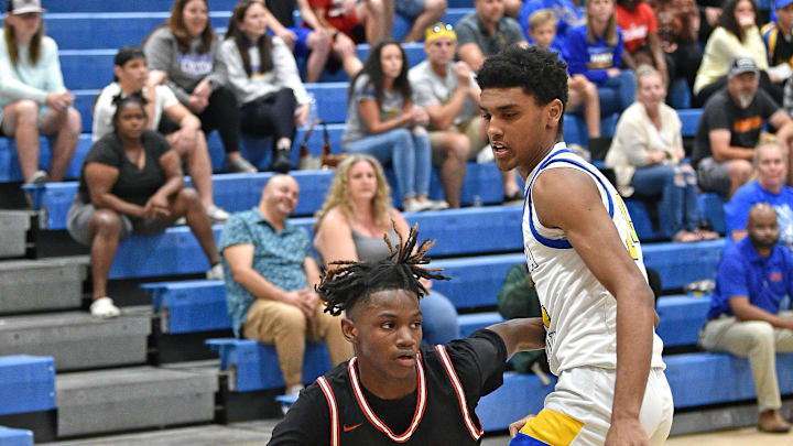 Palmetto High boys basketball player Evan Roberts