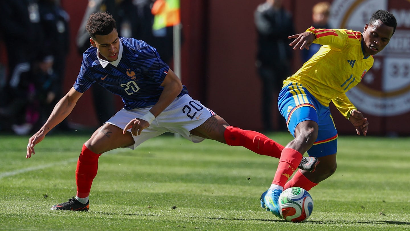 Colombia pierde frente a Francia a menos de tres meses del Mundial
