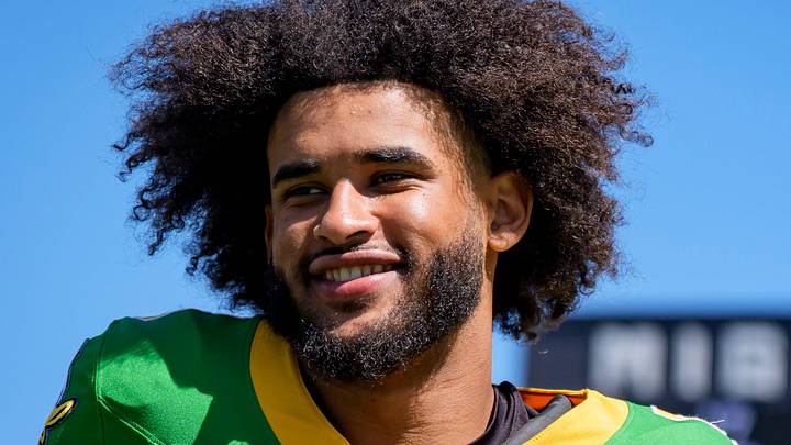 Oregon quarterback Dante Moore