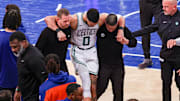 Tatum suffered an Achilles tear last postseason