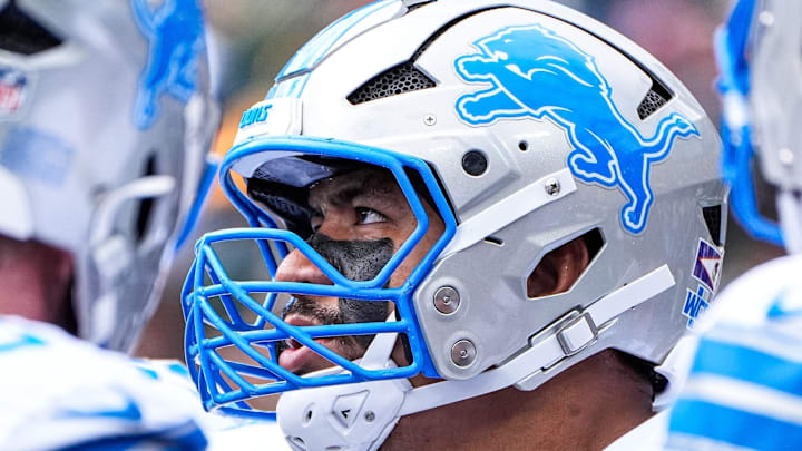 Detroit Lions offensive tackle Penei Sewell.