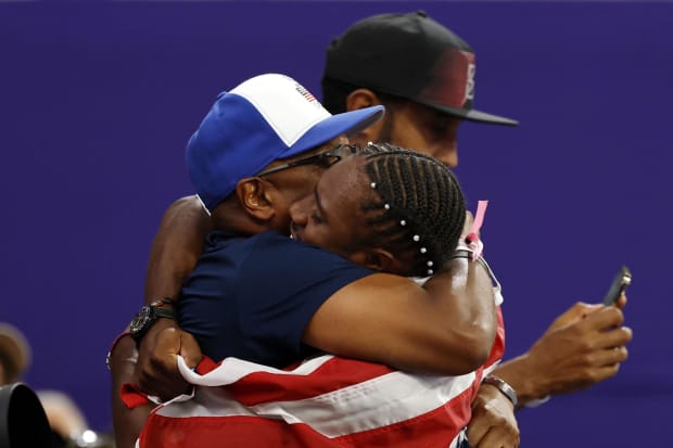 Noah Lyles, USA track and field, Paris Olympics