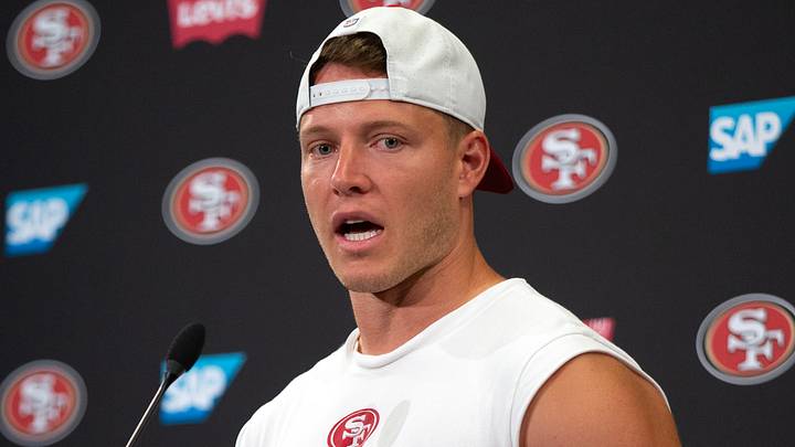 San Francisco 49ers running back Christian McCaffrey