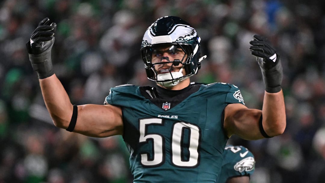 Philadelphia Eagles linebacker Jaelan Phillips 