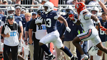 Penn State Nittany Lions running back Kaytron Allen (13)