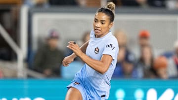 Houston Dash forward Kiki van Zanten (12) during the first half against Bay FC at PayPal Park 