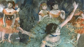 Swaying Dancer (Dancer in Green) by Edgar Degas