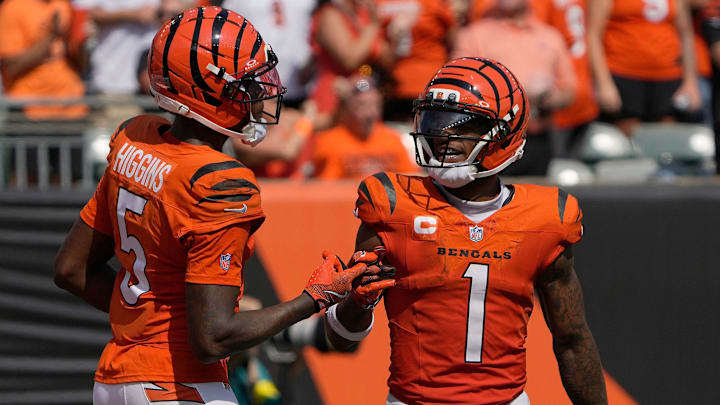 NFL Power Rankings; Tee Higgins and Ja'Marr Chase