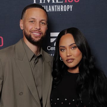 Steph and Ayesha Curry