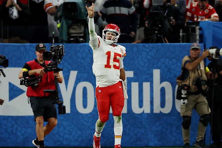 Kansas City Chiefs quarterback Patrick Mahomes. 