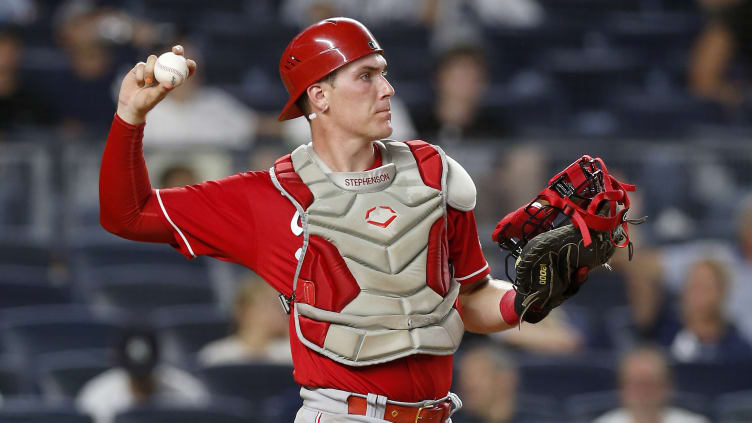 Cincinnati Reds catcher Tyler Stephenson