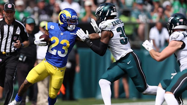 Los Angeles Rams running back Kyren Williams