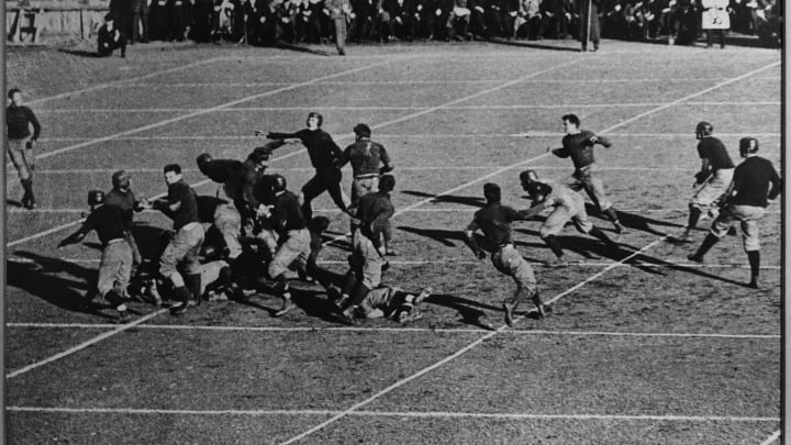 First Harvard-Yale Football Game