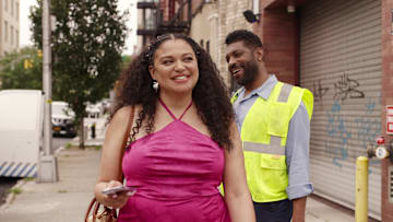 SURVIVAL OF THE THICKEST SEASON 2. Michelle Buteau as Mavis in Episode 203 of Survival of the Thickest, Season 2